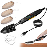 Dreyoo Edge Banding Iron with digital LCD displays precise heat for smooth veneer seams.