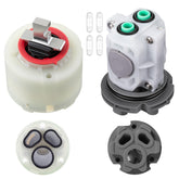 Dreyoo pressure-balancing unit assembly helps maintain consistent shower temperatures.
