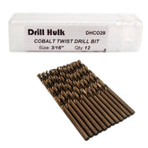 Drill Hulk 316 cobalt drill bit in case for easy storage and hard-metal drilling.