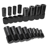 DRIVESTOR Tap Socket Set 8-piece with holder for organized threading tasks.