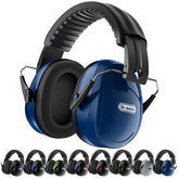 Dr.meter ear protection earmuffs with memory foam offer all-day comfort during target practice.