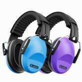 Dr.meter noise cancelling headphones for kids folded for easy travel