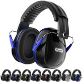 Dr.meter noise reduction earmuffs folded compact for easy transport and storage