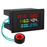 DROK AC Meter with LCD display for quick voltage and current readings.