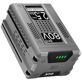 DTK 80V 2500mAh battery powers Greenworks tools with reliable performance.