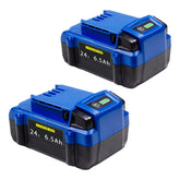 DTK Kobalt 24V battery 6.5Ah pack delivers extended cordless power