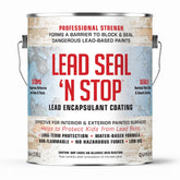 Dumond Lead Seal 'n Stop bottle ready for surface encapsulation against lead dust