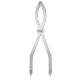 Dunzoom radius divider tool 24-inch radius for precise arcs on metal, wood, and plastic.