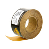 Dura-Gold premium gold 150 grit longboard sandpaper roll for auto body and woodworking.