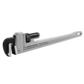 DURATECH 24-inch aluminum pipe wrench with overbite jaws for firm grip on pipes