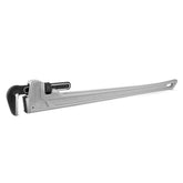 DURATECH 48-inch aluminum pipe wrench with overbite jaws for secure grip.