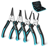 DuraTech snap ring pliers set with straight internal tips for precision installs
