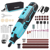 DURATECH cordless rotary tool kit front view for versatile DIY projects