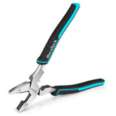 DURATECH lineman's pliers pivot point enables easier gripping and cutting.