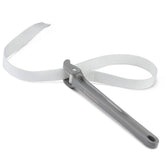 DURATECH strap wrench with 12-inch handle for versatile pipe work