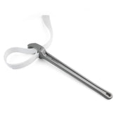 DURATECH strap wrench with 18in handle for extended leverage on pipes