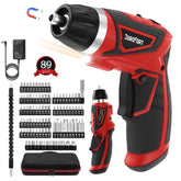 DuroFort cordless screwdriver with LED light for precise dark-area work