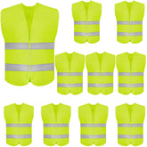 DUSKCOVE high-visibility vest front view improves daytime and low-light visibility