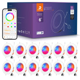 DUSKTEC smart 6in recessed light dimming for cozy ambience
