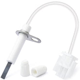 Dusledel 0130F00008S furnace igniter showing Goodman compatibility for reliable ignition.