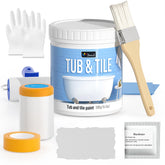 DWIL tile paint kit tools for easy tub refinishing prep