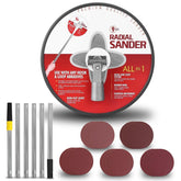 Dwysxia pole-sander 9in head extended for hard-to-reach ceilings.