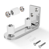 EaseLife sliding barn door bottom floor guide shows durable build and smooth operation