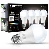 Eastiya dusk to dawn sensor bulb on porch provides bright 1200LM illumination for safer evenings.