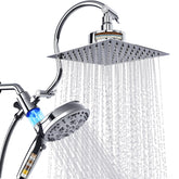 eboatop dual filtered rain head 8 square delivers a refreshing rainfall experience