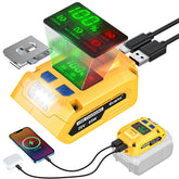 Ecarke power station with USB wall charging enables versatile charging on site.