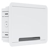 ECHOGEAR 9in wall TV box front view with discreet cable management