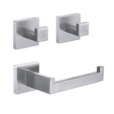 ECOClasp toilet-paper-holder in brushed nickel for organized bathroom essentials and easy access.