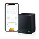 Ecosense EQ100 shows rapid initial reading after power up for quick baseline insight