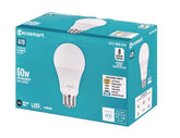 EcoSmart A19 LED bulb with selectable color temperature for customizable mood lighting.