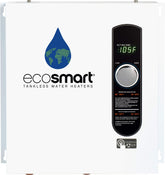 EcoSmart ECO 27 front view highlighting compact footprint for small spaces.