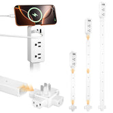 EDIEBE outlet extender in 6-inch form beside furniture for easy access