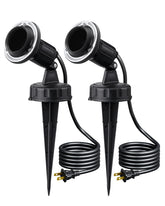 EDISHINE outdoor spotlight with wall mount for weatherproof garden lighting