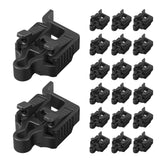 EDISHINE 20-pack wire connector demonstrates multiple ports for expanding landscape lighting quickly.