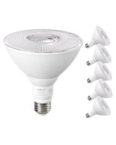 EDISHINE PAR38 outdoor flood light dimming for customizable exterior brightness.