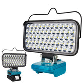 Edtran cordless work light head tilt provides precise task lighting
