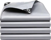 EEATUZTL heavy-duty tarp 10x12 silver for outdoor protection and coverage
