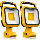 EEFOW work light front view with 6400 lumens for detailed tasks