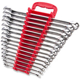 EFFICERE Max Torque 15-piece wrench set with rack for organized storage and easy transport