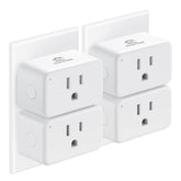 EIGHTREE Smart Plug front view demonstrates compact design for space-saving setup.