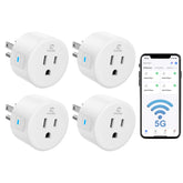 Eightree Smart Plug front view for easy remote control and automation.