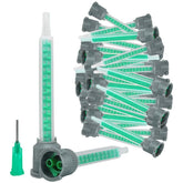 EINGSDFGCH epoxy nozzle tips for 50ml cartridges ensure consistent blends for DIY projects.