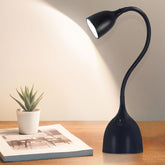 EJIAXIN desk lamp with flexible gooseneck for precise, direction-adjustable illumination