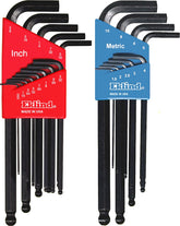 Eklind 13222 ball-hex L-key set with compact holder for quick access