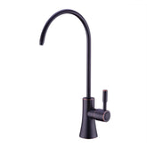 EKRTE bronze water filter faucet close-up highlighting oil rubbed bronze finish for durability
