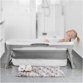 ELDERFLOWER & BERRIES portable bathtub 56-inch folding ready for a spacious home soak.